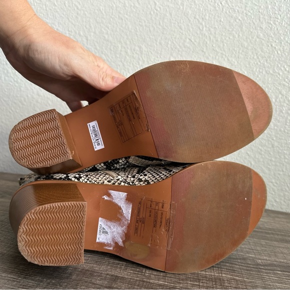 Torrid Snake Print Western Ankle Bootie With Heel Women‘s Size 10.5 - Picture 9 of 9